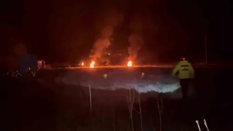 Bolu'da Çiftçiler Meyve Ağaçlarını Koruyor