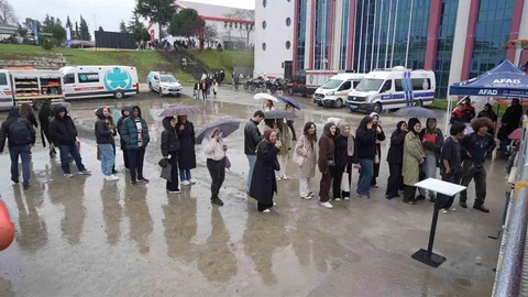 Samsun'da Simülasyon Aracına İlgi Yoğun