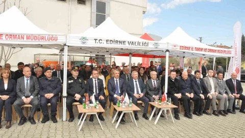 Keşan'da Hibrit Ayçiçeği Tohumu Dağıtımı