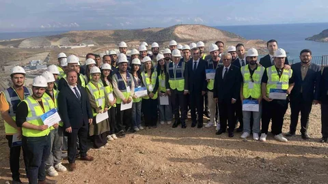 Mersin'de Nükleer Santral Ziyareti