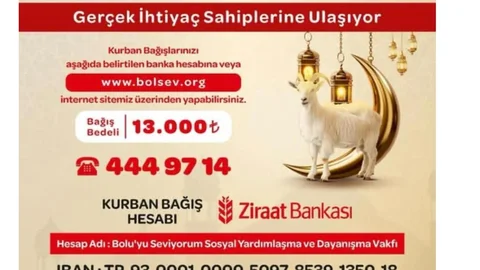 Bolu'da Kurban Bağışı Tartışması