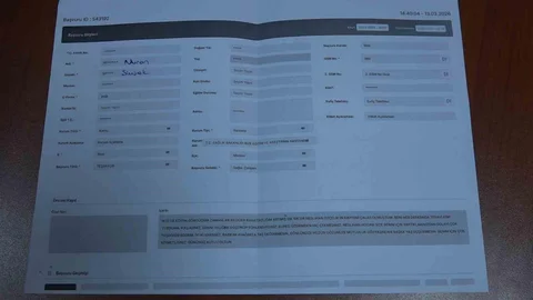 Rize'de CİMER ile Teşekkür Mesajı