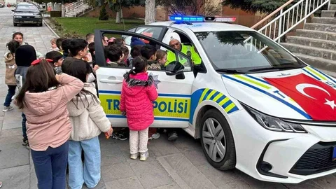 Üzümlü'den Emniyete Ziyaret Gerçekleşti