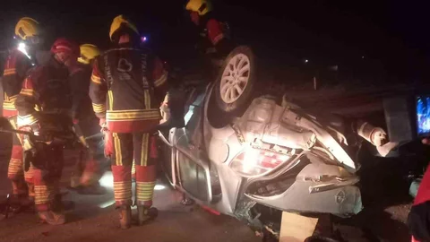 Bandırma'da Trafik Kazası: 2 Yaralı