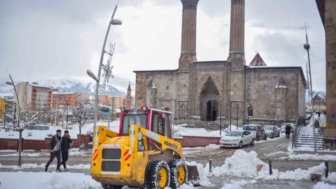 Meteorolojiden Erzurum için kar yağışı uyarısı