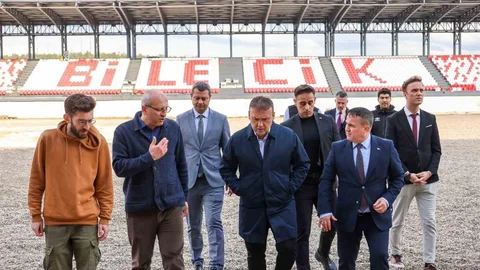 Bilecik'te Yeni Stadyum İncelemesi