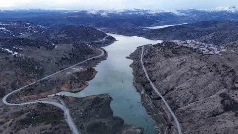 Sivas'ta Tarihi Köy Yeniden Sular Altında Kaldı