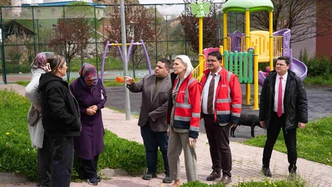 Bilecik'te Mezarlık Çalışmaları İncelendi