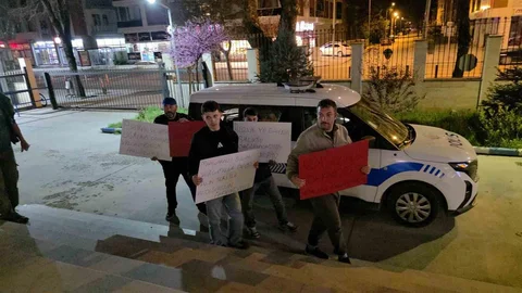 Düzce'de Polislere Destek Ziyareti