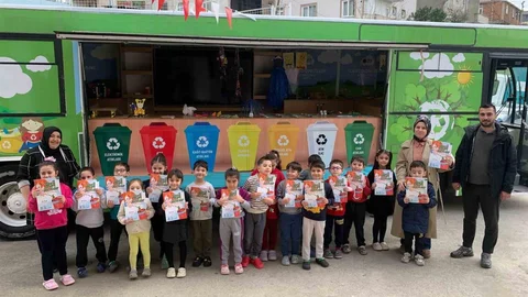 Minik Öğrencilere Sıfır Atık Eğitimi