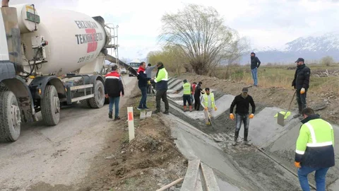 Erzincan’da Sulama Altyapısı Gelişiyor