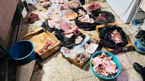 Antalya'da Kasap Dükkanında Sağlık Skandalı