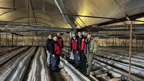 Afyonkarahisar'da Kiraz Bahçelerinde Nöbet Tutuldu