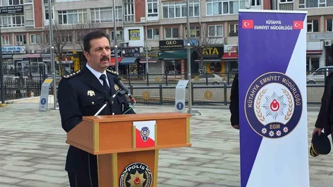 Kütahya'da Polis Haftası Töreni