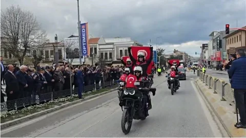 Edirne'de Polis Töreni Gerçekleşti