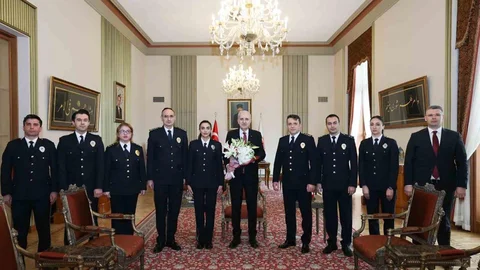 TBMM'de Emniyet Mensuplarıyla Görüşme