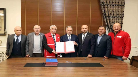 Talas'ta Tekstil Bağışıyla Gıda Yardımı