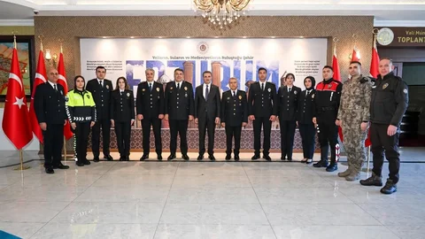 Erzurum'da Polis Haftası Mesajı