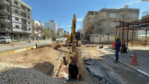 Adıyaman'da Altyapı ve Üst Yapı Çalışmaları Devam Ediyor