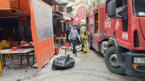 Edirne'de Baca Yangını Paniği