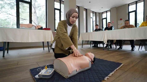 Kahramanmaraş'ta İlk Yardım Eğitimi Düzenlendi