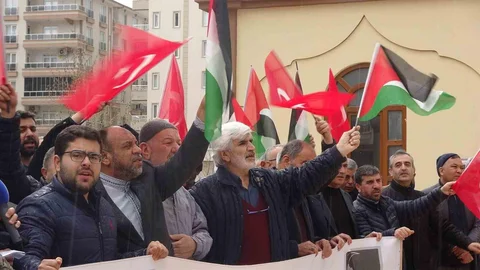 Kilis'te Filistin İçin Çağrı Yapıldı