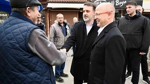 Bursa'da Esnaf Ziyareti Gerçekleşti