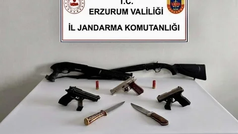 Erzurum'da Jandarma Operasyonu