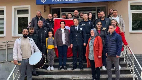 Kayseri'de Polis Kutlaması