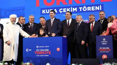 Çorum'da Konut Hak Sahipleri Belli Oldu