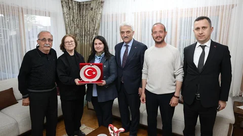 Düzce'de Şehit Ailelerine Ziyaret