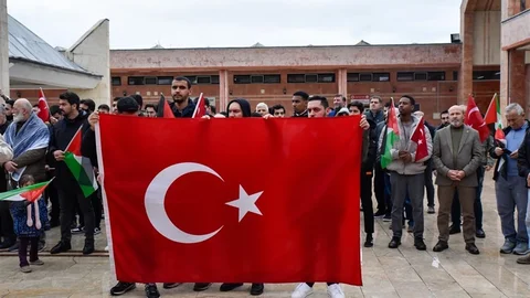 OMÜ'de Filistin'e Destek Etkinliği