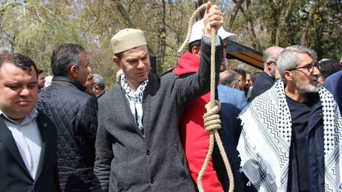 Gaziantep’te İdam Yasası Protestosu