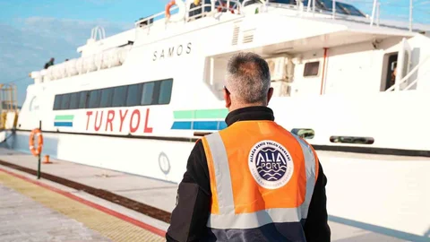 Aliağa'dan Midilli'ye Seferler Başladı