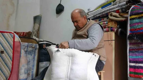 Gaziantep'te Semerci Ustası Mesleğini Yaşatıyor