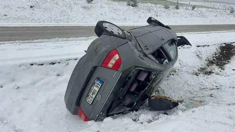 Yozgat’ta Trafik Kazası: 4 Yaralı