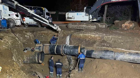 Antalya'da ASAT Gece Mesaisi Devam Ediyor