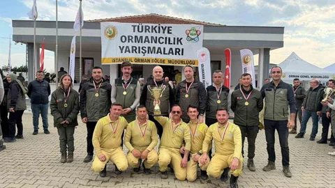Tekirdağ Orman İşletme Ekibi Şampiyon Oldu