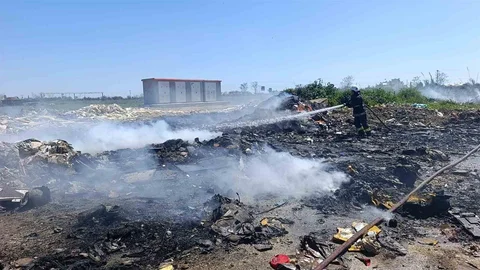 Çöp Yangını Manavgat’ta Vatandaşları İsyana Sürükledi