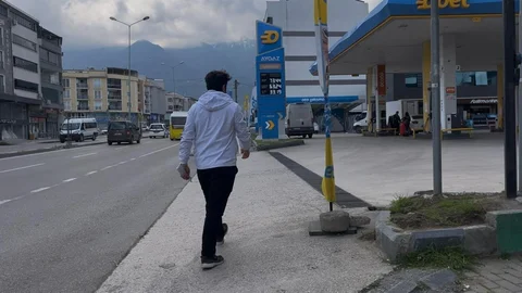 Bursa'da Akaryakıt İstasyonunda Olay