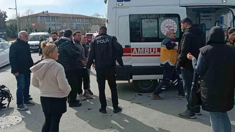 Silivri'de Işık İhlali Kazası