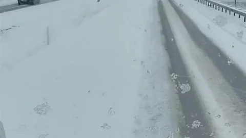 Yozgat'ta Kar Küreme Çalışmaları Devam Ediyor