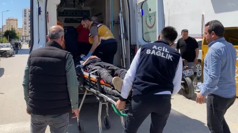 Mersin'de Motosiklet Kazası