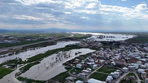 Karacabey Ovası Sular Altında Kaldı