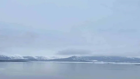 Patnos Barajı'nda Su Seviyesi Artışı