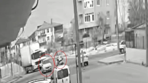 Tekirdağ'da Motosiklet Kazası