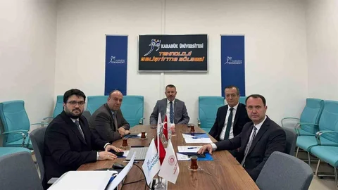 Karabük Teknokent'te Yönetim Toplantısı Yapıldı