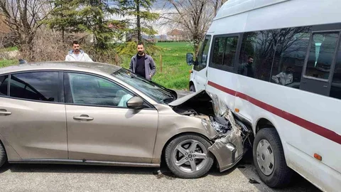 Elazığ’da Trafik Kazası Sonucu 1 Yaralı