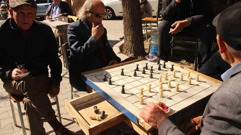 Muğla'da Dama Tutkusu Devam Ediyor