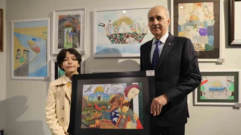 TBMM Başkanı Kurtulmuş'tan Filistin Mesajı